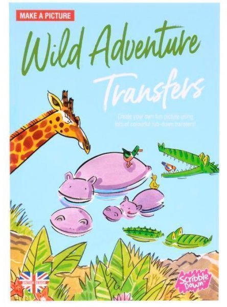 Набір наліпок Scribble Down Дикі пригоди SD/03