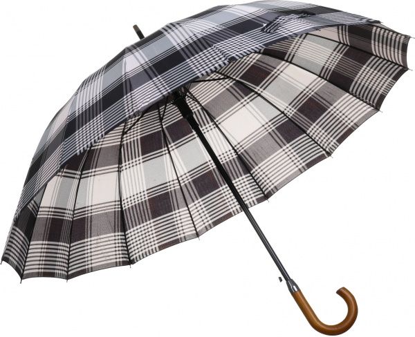 Парасолька Susino Клітинка коричневий з бежевим коричневий з бежевим 