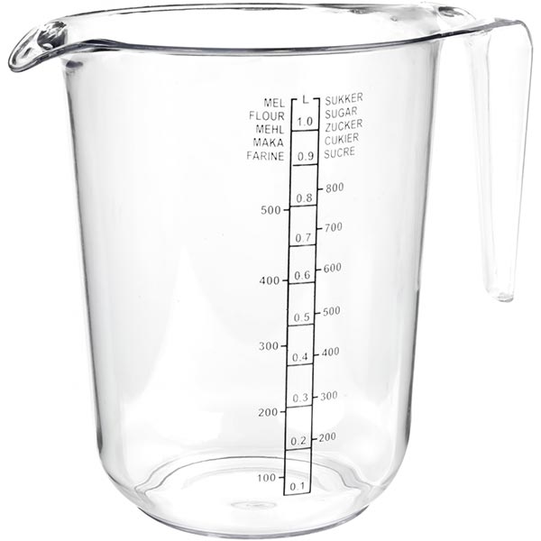 Мірний кухоль пластик 3022 Plast Team