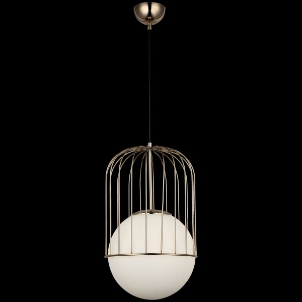 Люстра підвісна Vio Concept by LUCEA Capola 1x40 Вт Е27 золотий 1565-80-21 