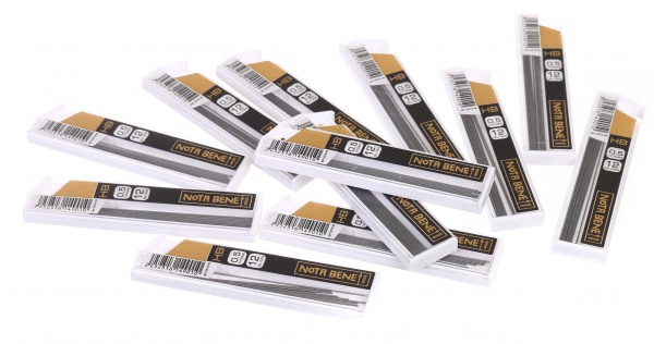 Набір грифелів HB 0,5 мм 12 шт. графіт Nota Bene