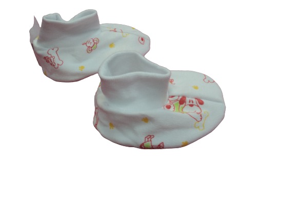 Пинетки детские Моя планета mix 56 см белый с рисунком 