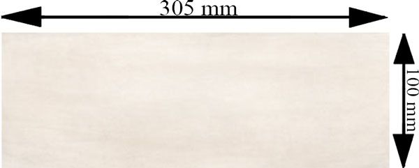 Плитка Cifre Тітан айворі 10x30,5 