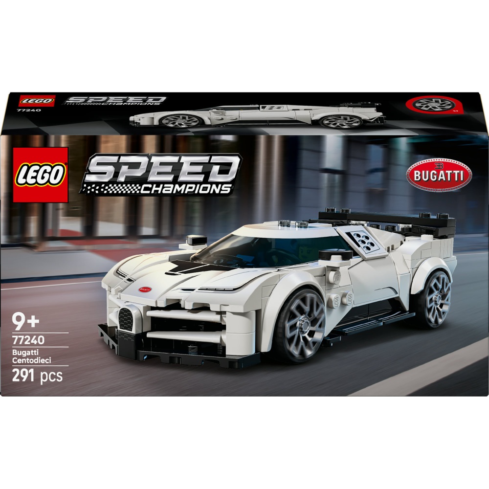 Конструктор LEGO Speed Champions Спортивный гиперкар Bugatti Centodieci 77240