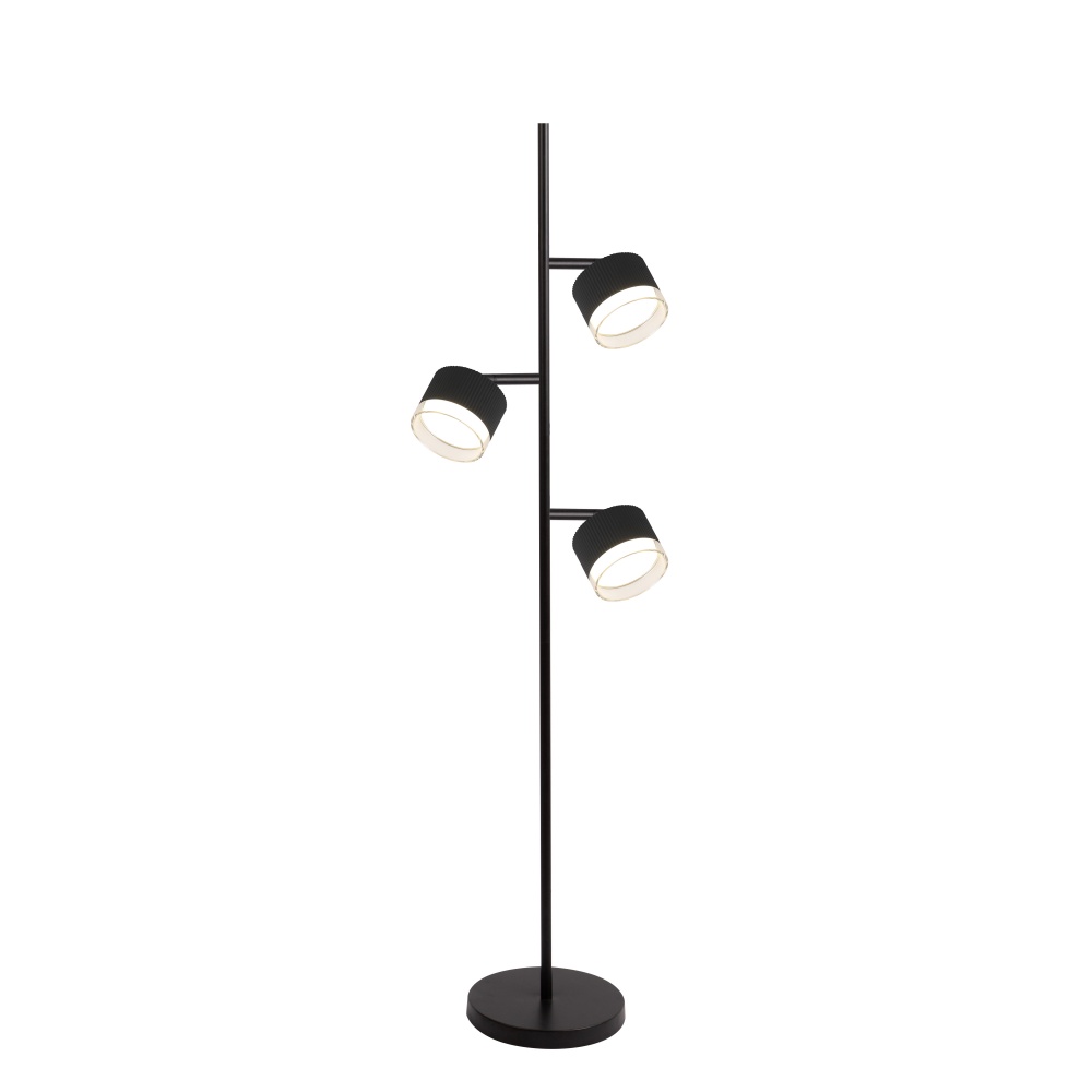 Торшер Eurolamp Onyx GX53 черный FLD-GX53(black)GL