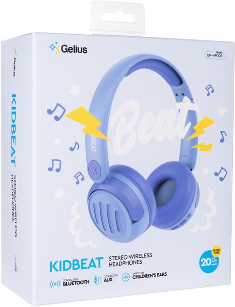 Наушники Gelius KIDBeat GP HP-008 blue (00000101287)