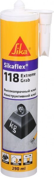 Клей монтажный Sika Sikaflex 118 Extreme Grab 290 мл 
