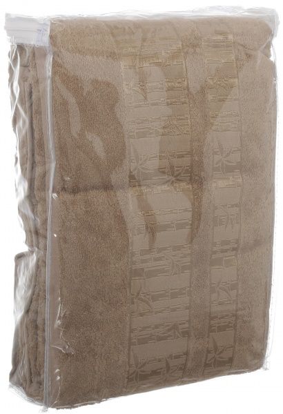 Простирадло махрове 160x215 см бежевий ABC 