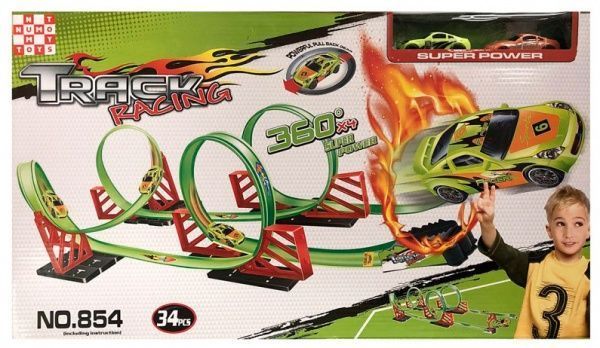 Ігровий набір Numo Toys Швидкісний трек 360 Вогняна петля 1704C115