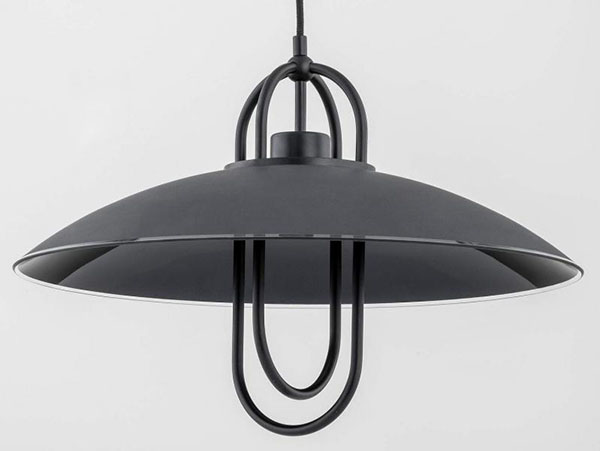 Підвіс ALFA 60593 Salix Black Big 1x60 Вт E27 чорний 