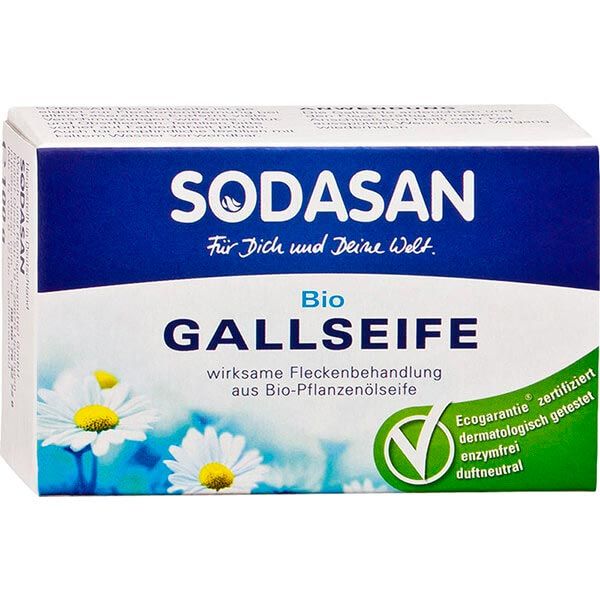 Пятновыводитель Sodasan Bio gallseife 100 г