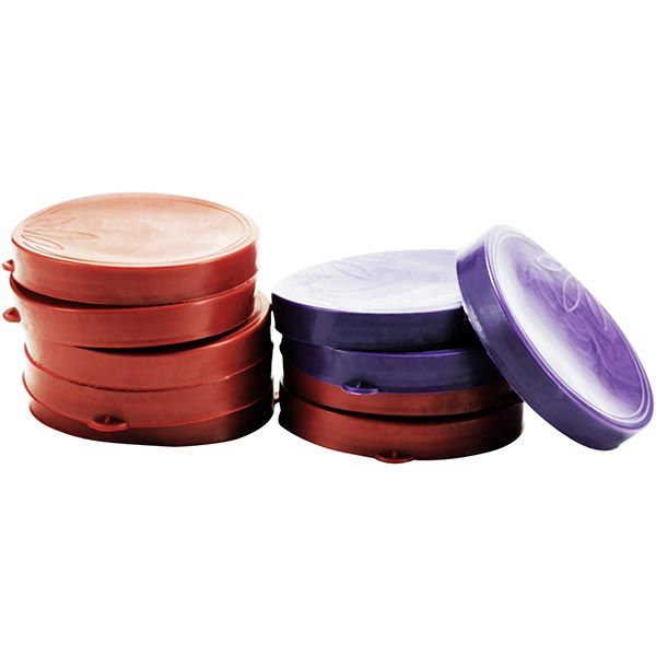 Набір кришок поліетиленових 10 шт. GR-03037 