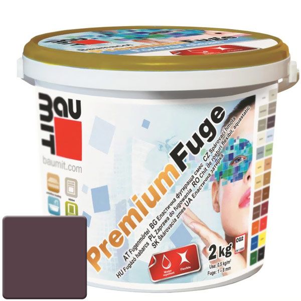 Затирка Baumit Баумакол антрацит 2 кг