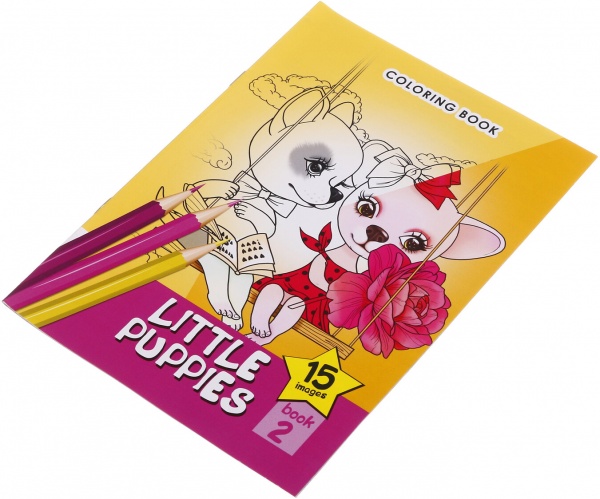 Раскраска Art studio of happiness 148х210 мм А4 в ассортименте