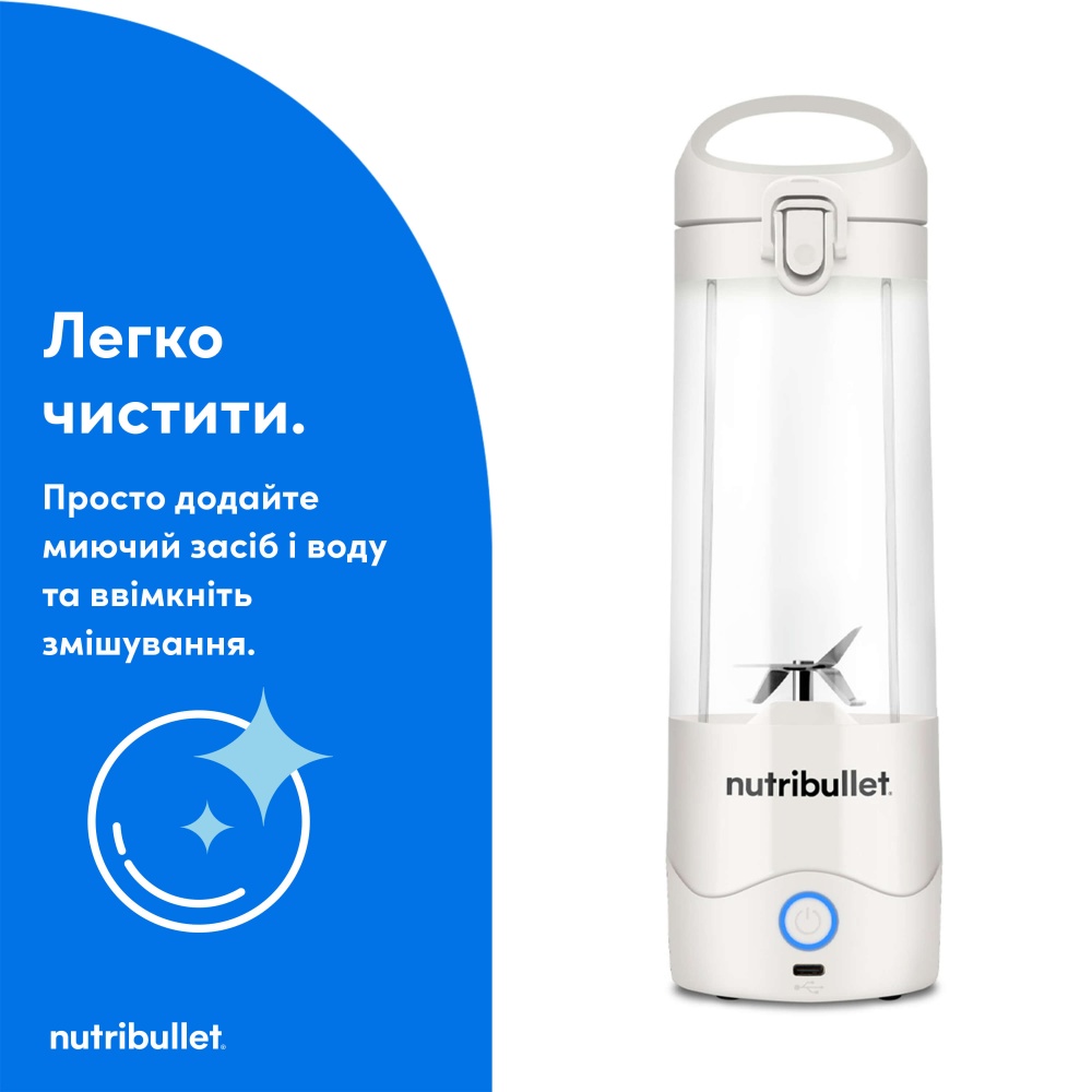 Блендер портативный NUTRIBULLET NBP003W