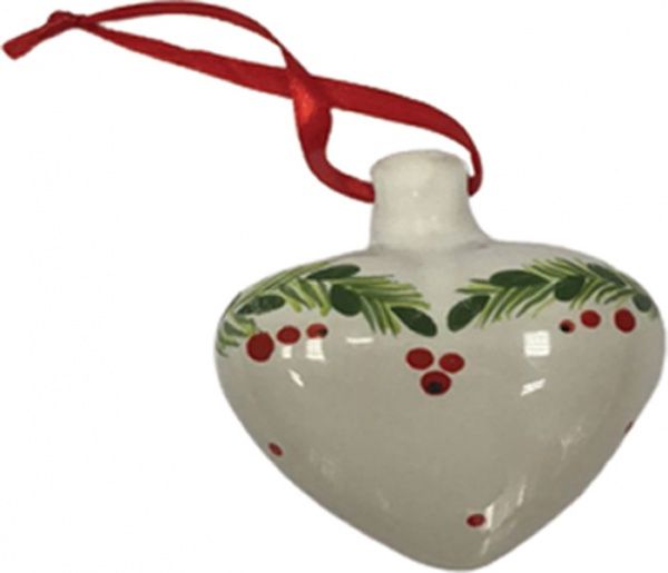 Елочная игрушка Sweet Ukraine Сердце 7 см 