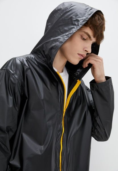 Плащ-дождевик Drydope с лентой Warning мужской р. M черный