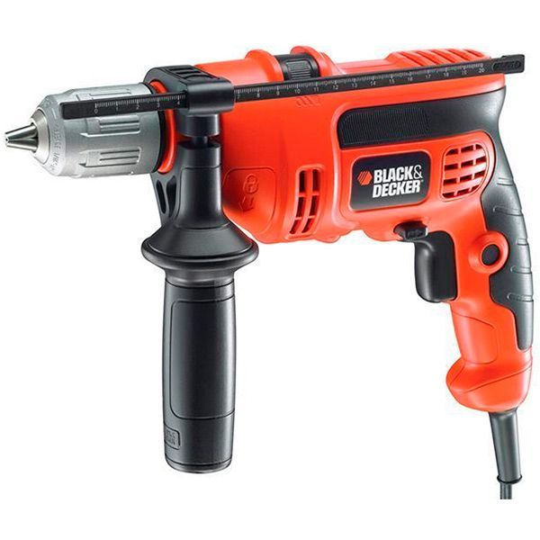 Дрель ударная Black&Decker KR714CRESK