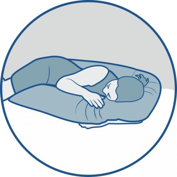 Подушка Олви для вагітних/для годування бежевий 09610 