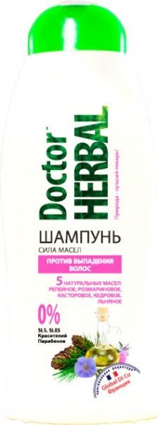 Шампунь Dr Herbal Сила олій 400 мл