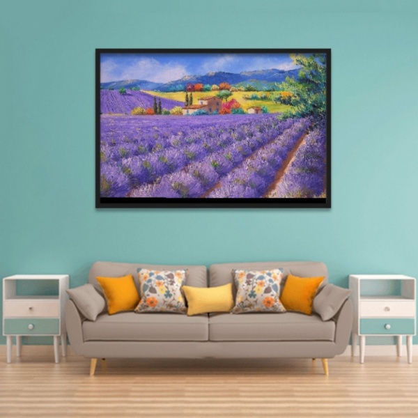 Репродукция Лавандовое поле 50x80 см Арт Фемелі 