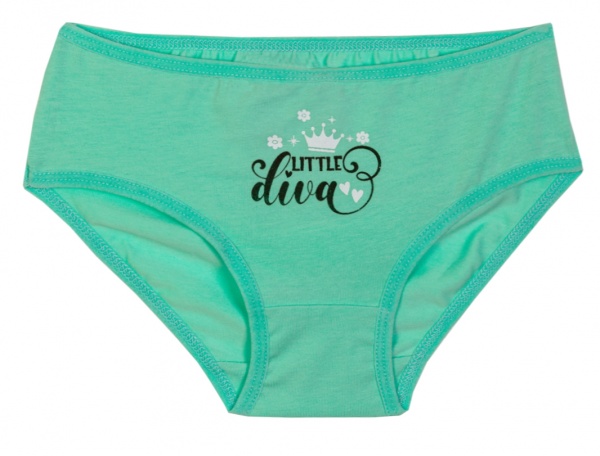 Трусы для девочек KOSTA р.134–140 S5835 Зеленый 2121-6 
