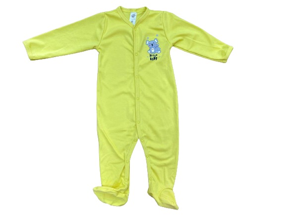 Комбінезон дитячий унісекс Bambinelli р.80 жовтий Кмб300-7 