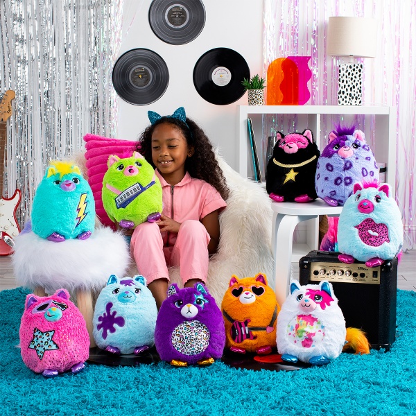 М'яка іграшка Misfittens W3 - Котик у банці різнокольоровий 03936(W3)