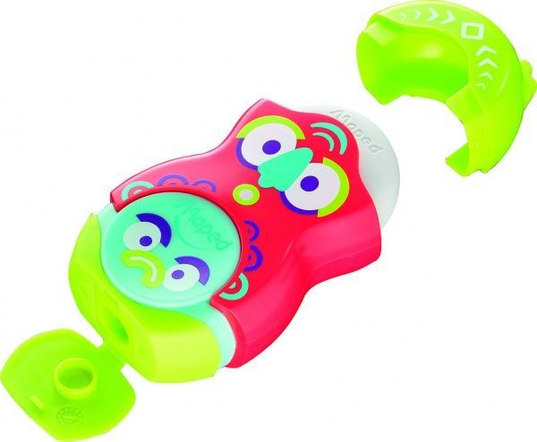 Чинка з контейнером та ластиком, 1 отв., дисплей MP.049131 Maped