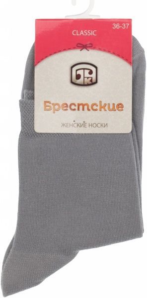 Носки БЧК CLASSIC р. 23 светло-серый 