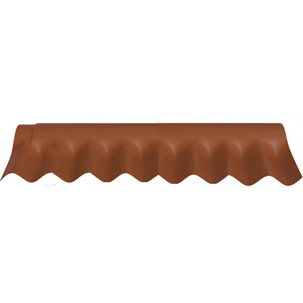 Гребінь волокнистоцементний IFCEM КС-1 1130х380 мм теракот