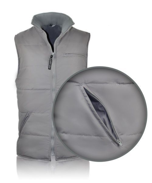 Жилет робочий Торнадо “Спеціаліст” утеплений р. 56-58 зріст 3-4 сірий