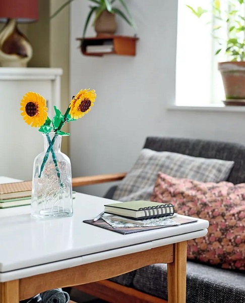 Конструктор LEGO Botanical Подсолнухи 40524