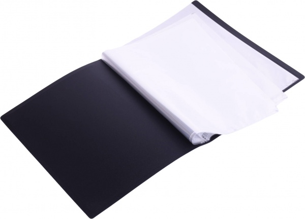 Папка А4 с 40 файлами черный UP! (Underprice)