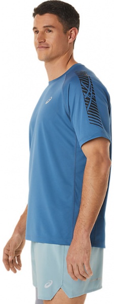 Футболка Asics ICON SS TOP 2011B055-408 р.S блакитний