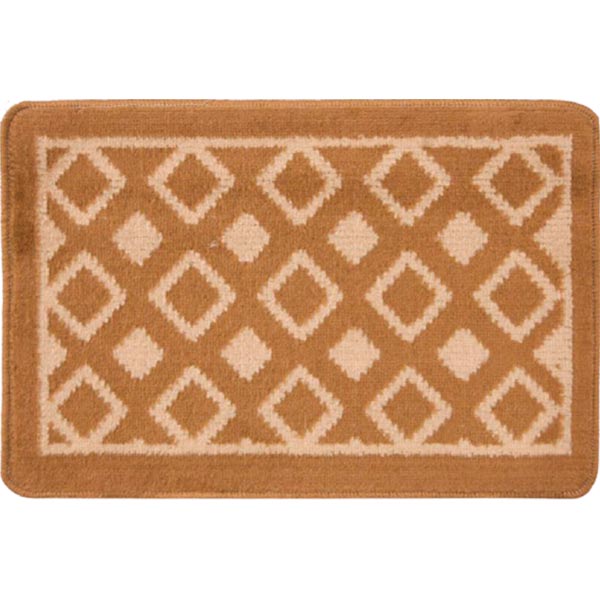 Коврик для ванной комнаты Dariana Плитка 40х60 бежевый
