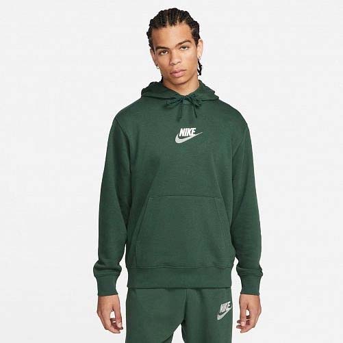 Джемпер Nike M NK NIKE Club+ FT PO LBR HOODIE FB7788-323 р.XL зелений