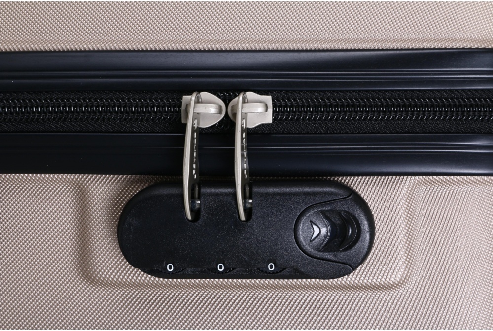 Чемодан Compass №LS080609 M 68 л капучино 60x44x26 см