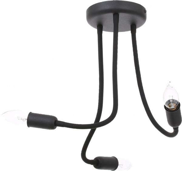 Люстра TK Lighting 2138 3x60 Вт E14 черный Flex 