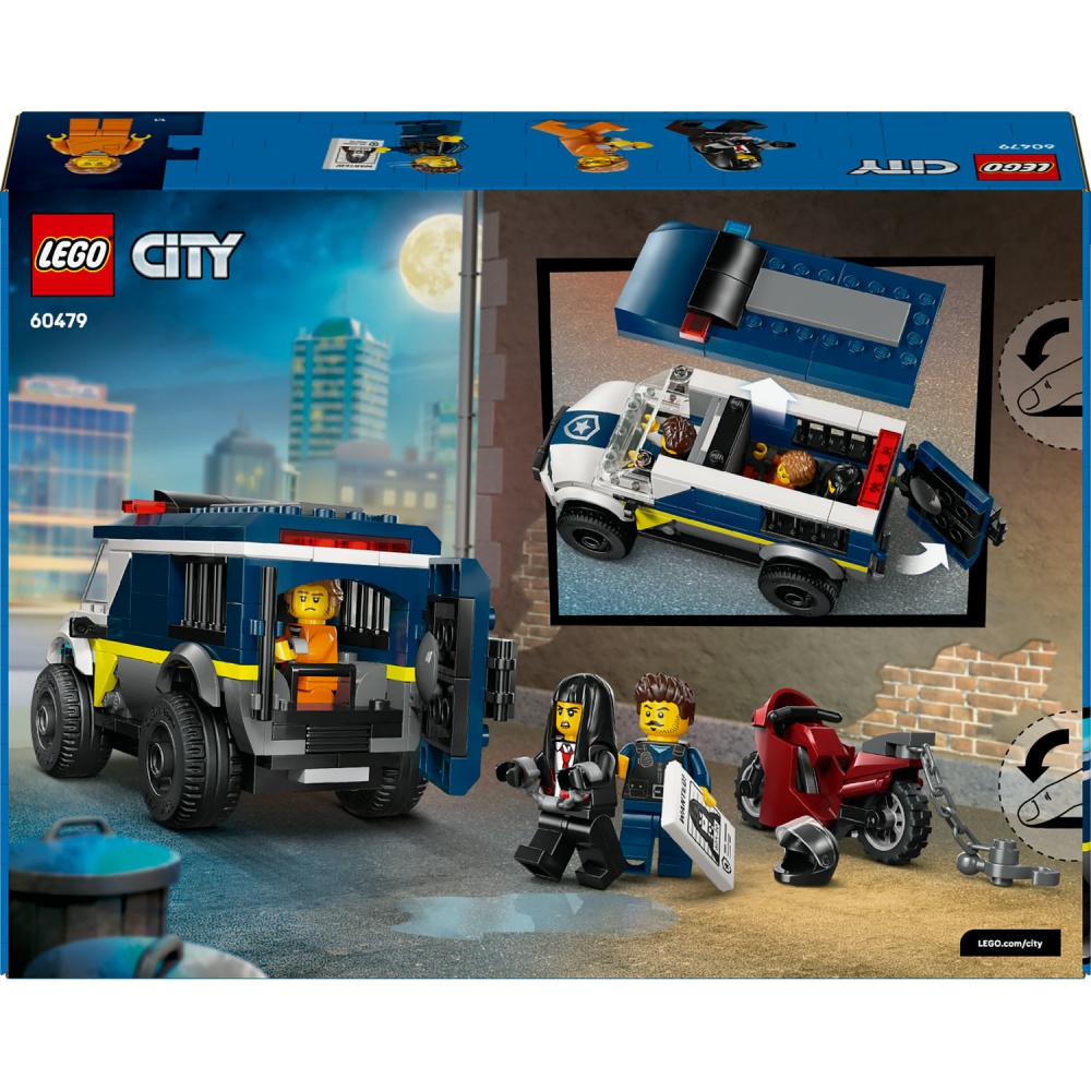 Конструктор LEGO City Полицейский фургон для перевозки заключенных 60479