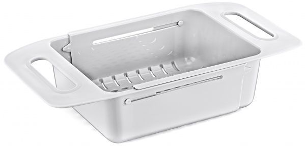 Сушарка розсувна на мийку FT-053 білий