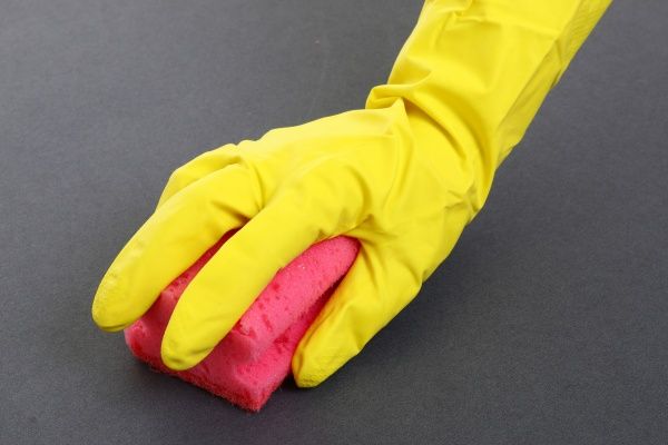 Перчатки хозяйственные крепкие Гривня Петрівна р.XL 1 пар/уп. желтые