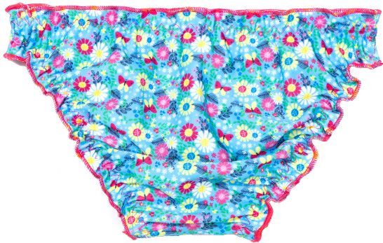 Купальник для девочек ESLI р.134-140 голубой BAMBINA 