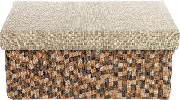 Ящик текстильный Natural House FBC03-M із кришкою 160x250x360 мм