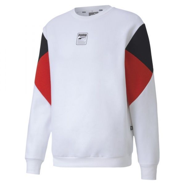 Джемпер Puma Rebel Crew Small Logo 58489102 р. M білий