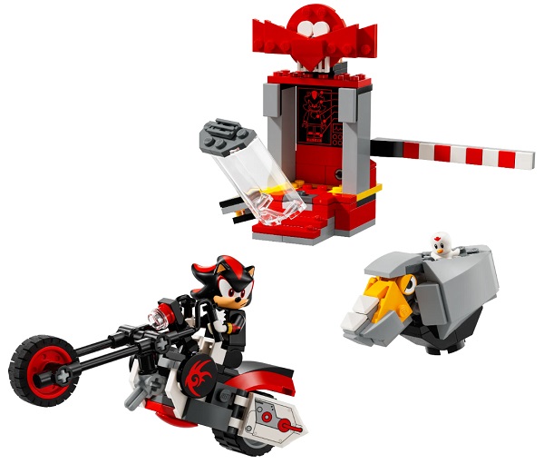 Конструктор LEGO Sonic Їжак Шедоу. Втеча 76995