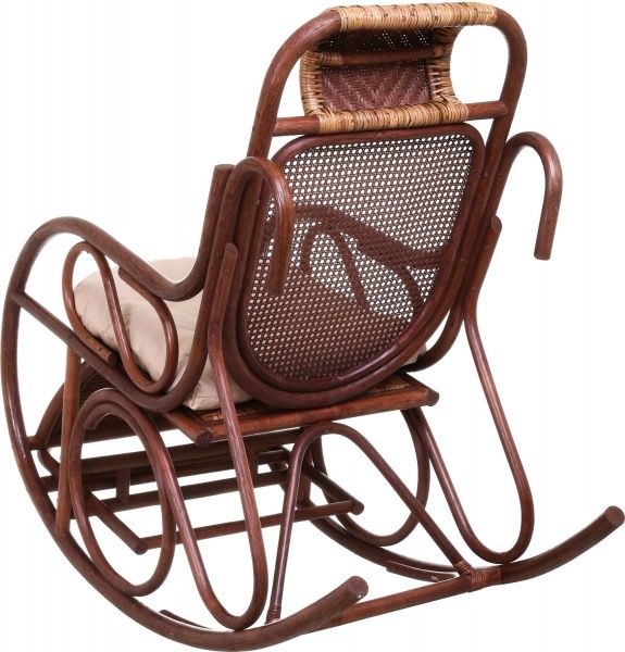 Кресло-качалка Indigo Сантьяго 139x58x110 см бежевый 