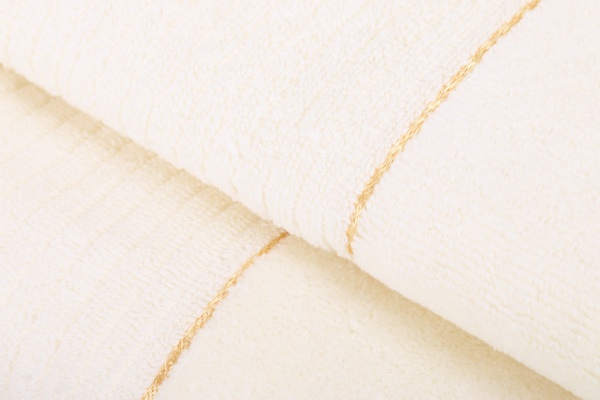 Набор полотенец махровых Gold 2 шт молочный BILTEX 
