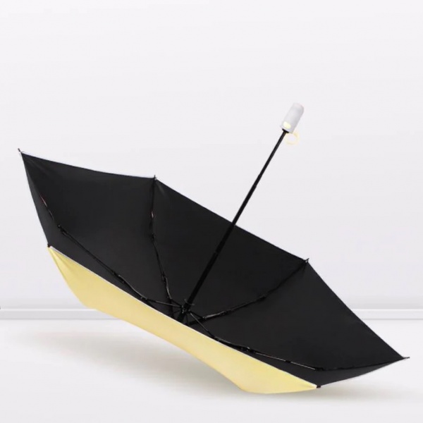 Зонт KRAGO Мяу складной мини полный автомат желтый желтый 