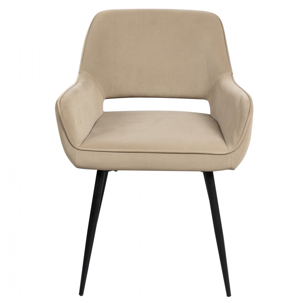 Стілець обідній Prestol Сенс бежевий / чорний